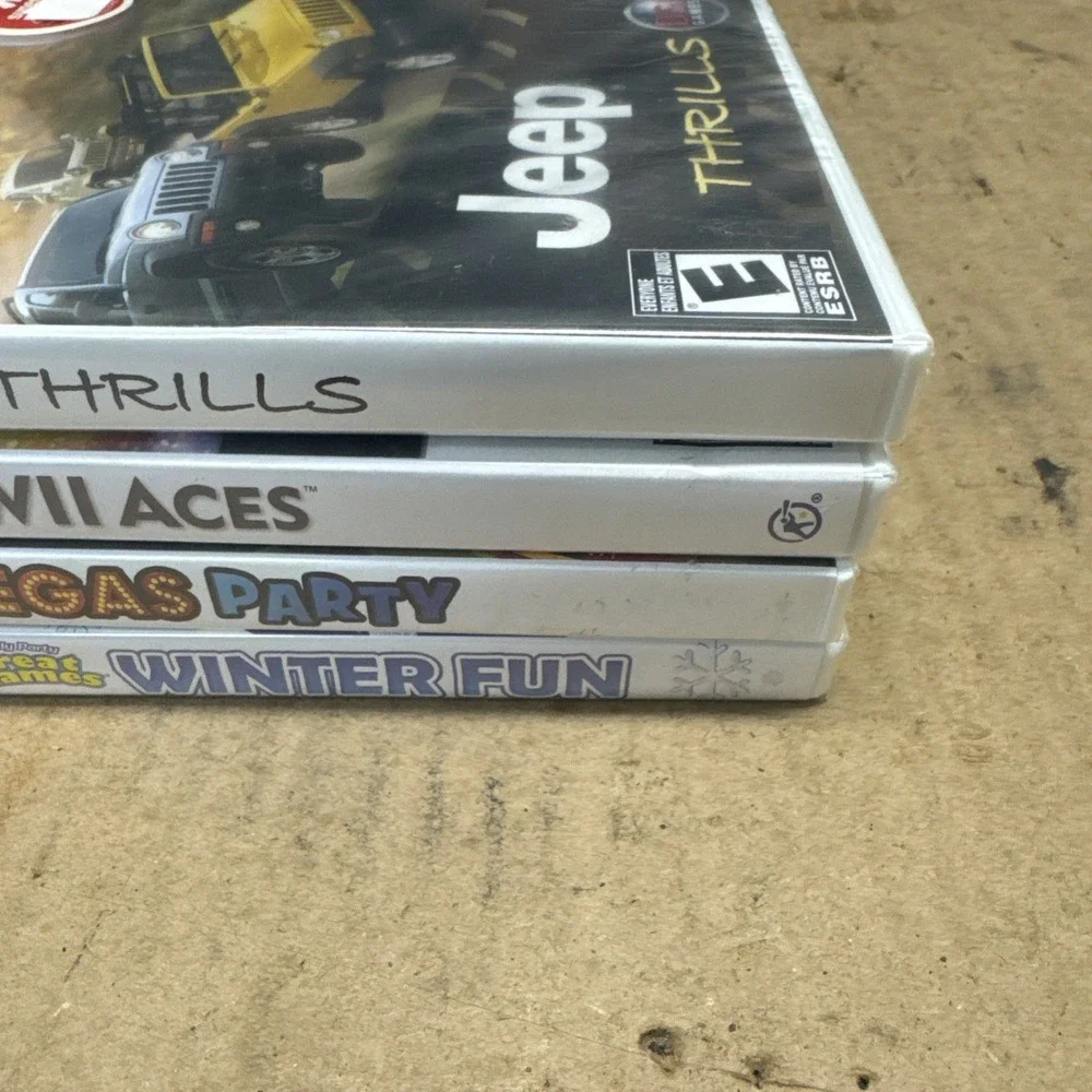 BRAND NEW SEALED Wii Game Lot (4) Games